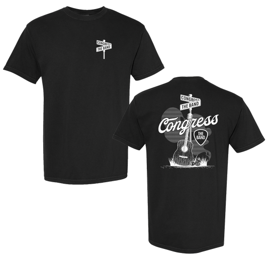 Congress Black and White Tee