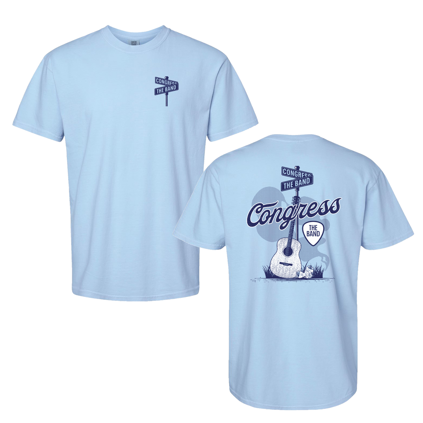 Congress Carolina & Navy Tee