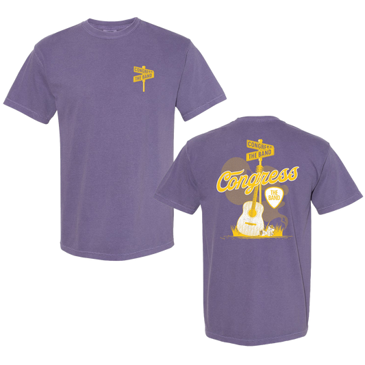 Congress Purple & Gold Tee