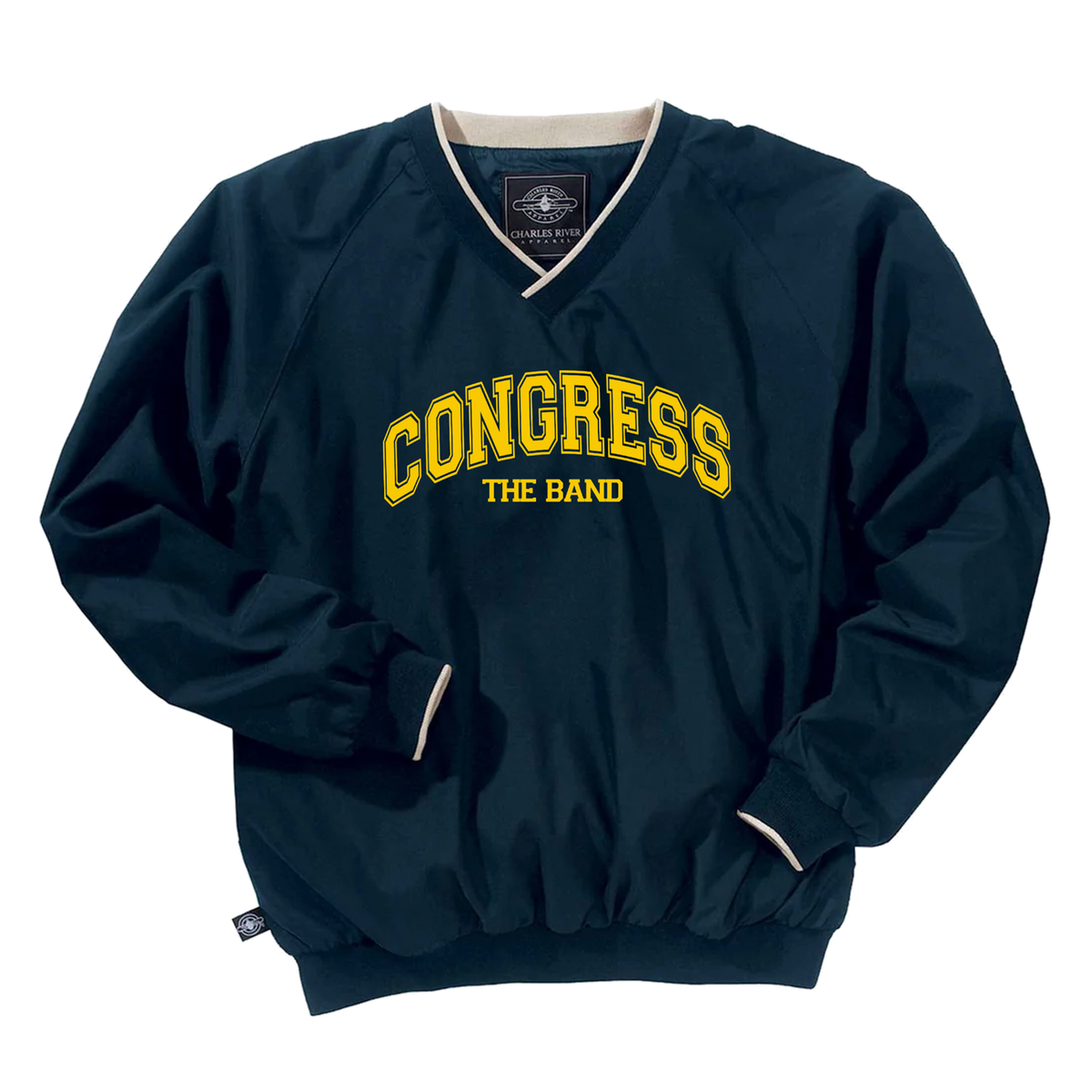 Navy Congress Windbreaker